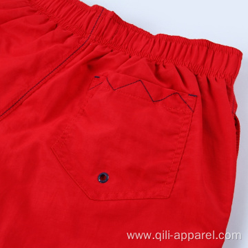 Waterproof Plain Dyed Mens Board Shorts Quick Dry